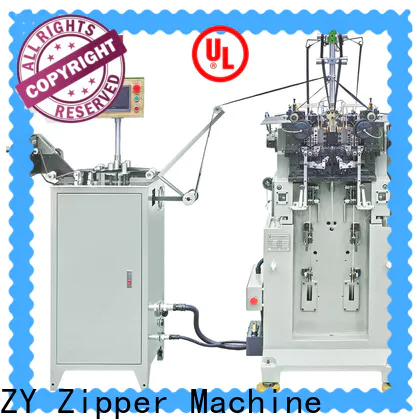 ZYZM metal zipper teeth making machine manufacturers for apparel industry
