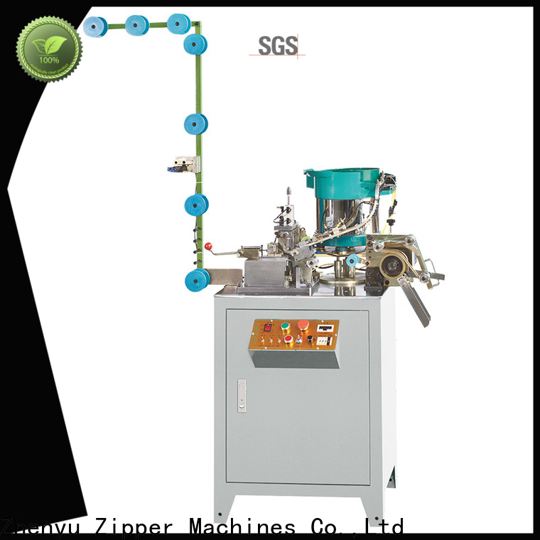 ZYZM News china metal slider mounting top stop machine factory for apparel industry