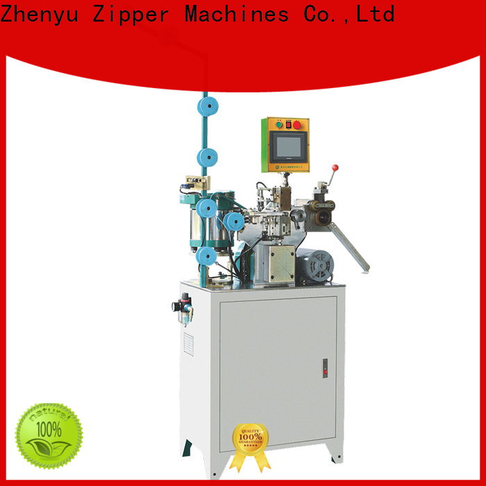 ZYZM bottom stop zipper machine bulk buy for zipper production