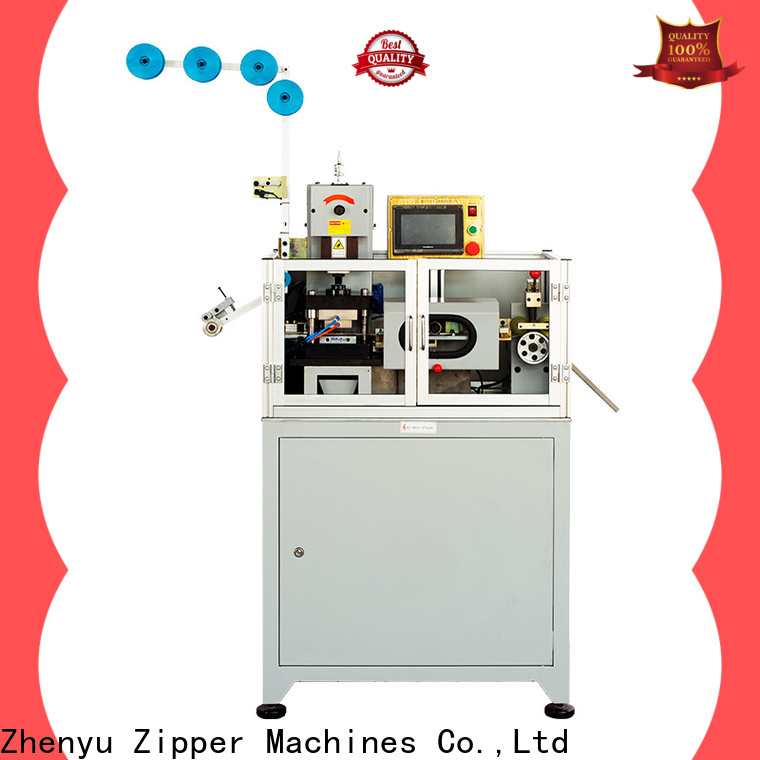ZYZM coil teeth remove machine factory for zipper production