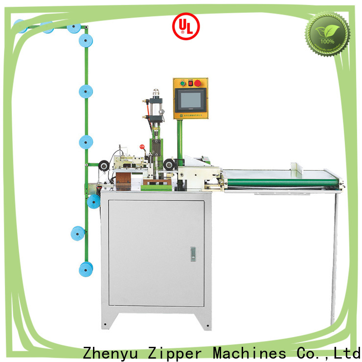 ZYZM automatic plastic zipper cutting machine for business for apparel industry