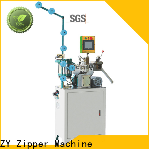 ZYZM metal zipper bottom stop machine bulk buy for zipper production