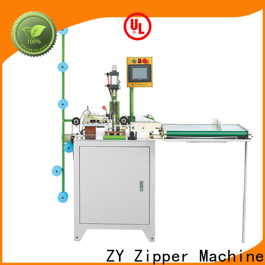 ZYZM auto zipper ultrasonic cutting machine Supply for zipper manufacturer