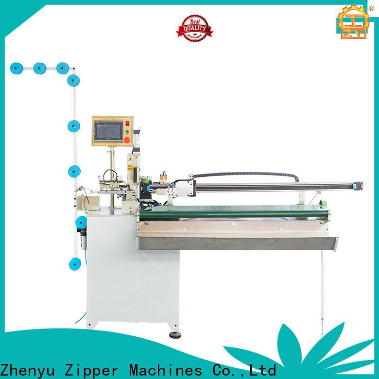 ZYZM auto zipper cutting machine with mechanical arm Suppliers for zipper manufacturer
