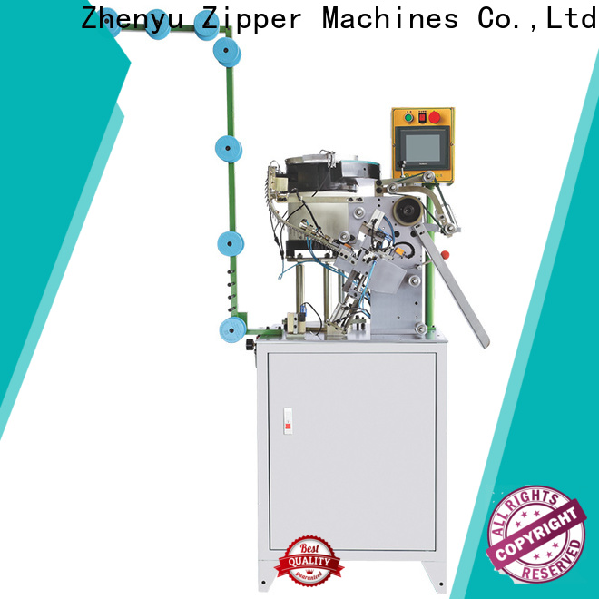High-quality metal zipper slider mounting machine company for apparel industry