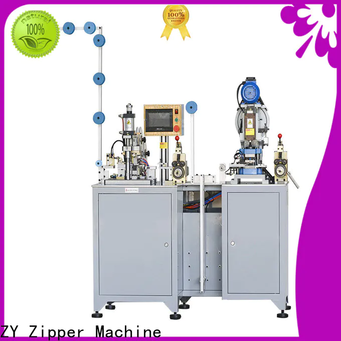ZYZM nylon film welding zipper machine factory manufacturers for zipper production