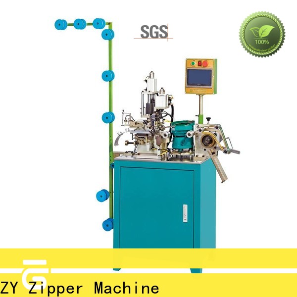 ZYZM metal slider mounting top stop machine for business for zipper production