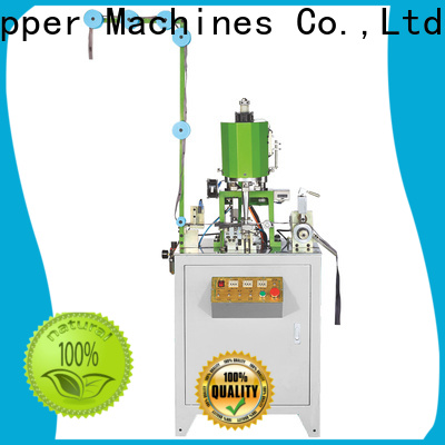 Custom metal zipper bottom stop machine suppliers for business for zipper production