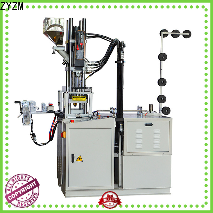 ZYZM Best plastic zipper close end injection machine factory for zipper setting