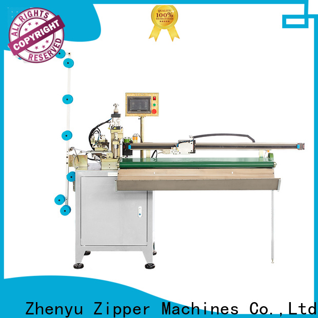 ZYZM metal zipper open end cutting machine bulk buy for apparel industry