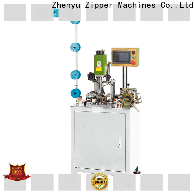 ZYZM News Invisible U top stop machine company for zipper production