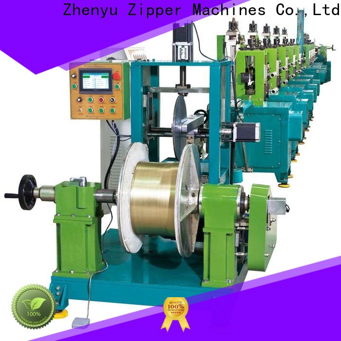 Wholesale metal zipper teeth making machine Suppliers for apparel industry