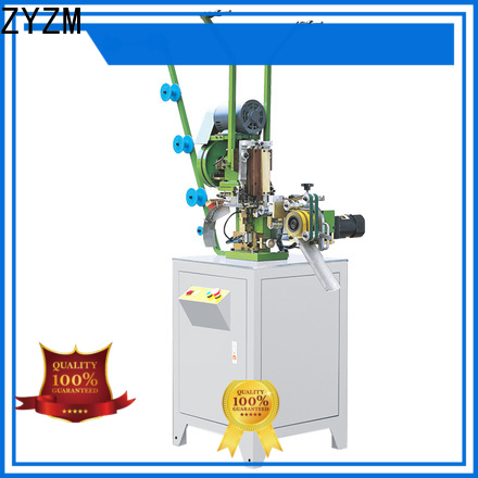 Custom zipper top stop machine manufacturers for zipper production