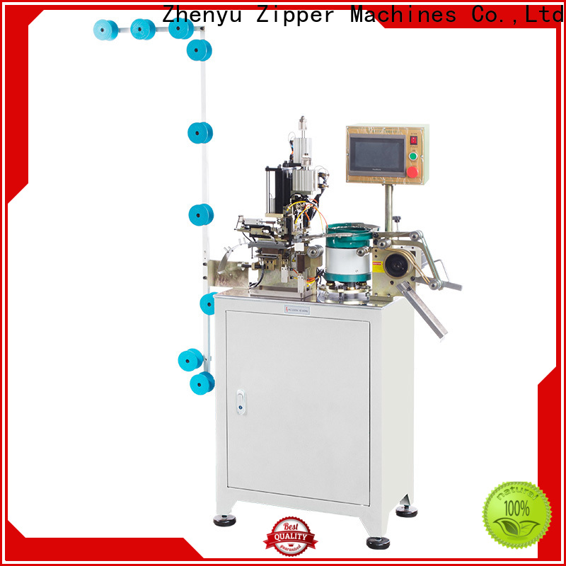 ZYZM nylon zipper top stop machine company for apparel industry