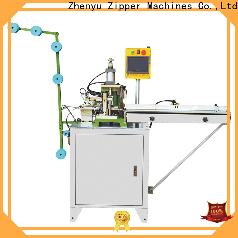 ZYZM zip cutting machine company for zipper production