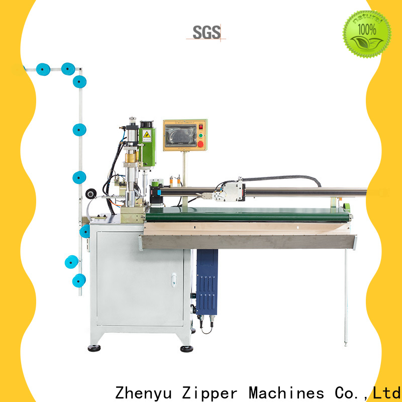ZYZM Best metal zipper open end cutting machine Suppliers for apparel industry