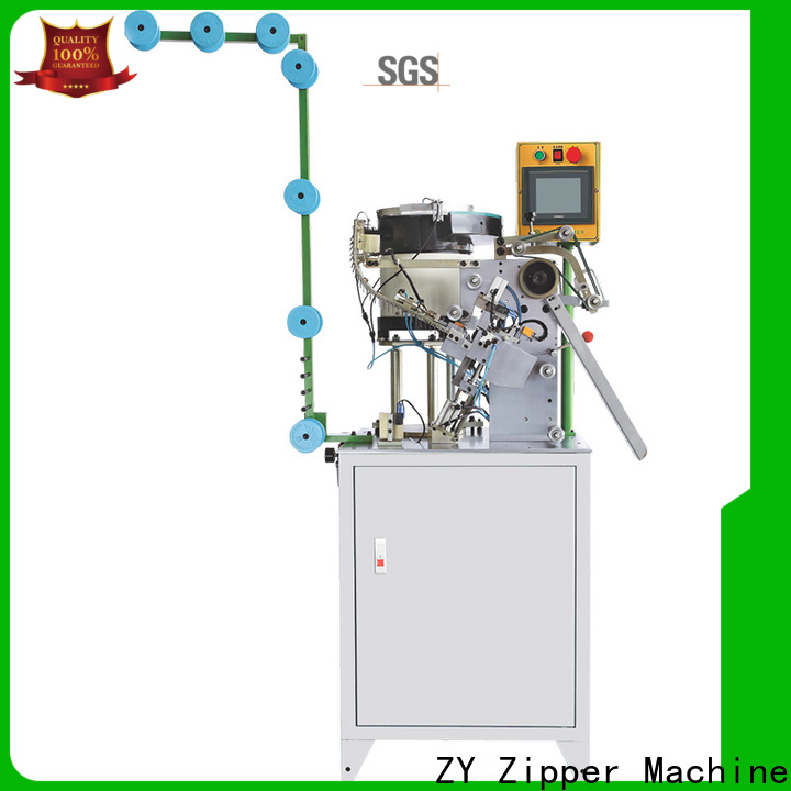 News plastic zipper slider mounting machine factory for apparel industry