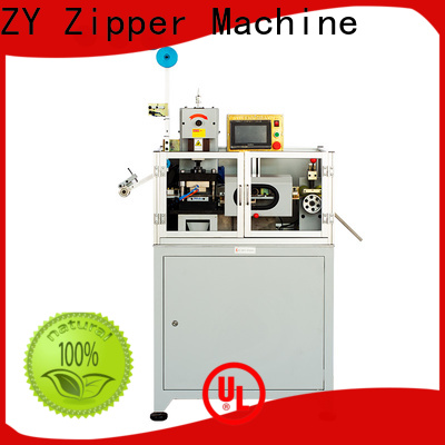 Custom nylon zipper teeth cleaning machine factory for apparel industry