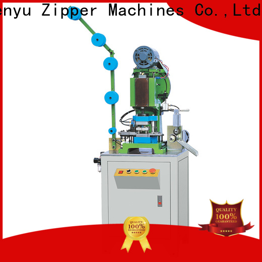 Custom hole punching machine for plastic company for zipper manufacturer