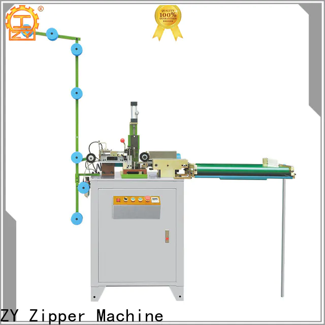 Best nylon zipper open-end cutting machine bulk buy for zipper manufacturer