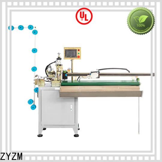 ZYZM metal zipper open end cutting machine factory for zipper production
