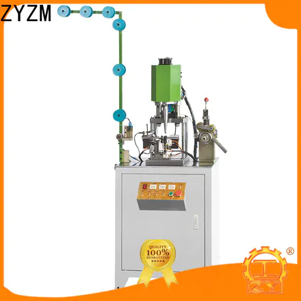 High-quality zipper bottom stop machine for business for apparel industry