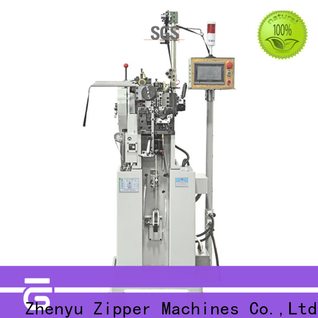 Wholesale metal zipper machine Suppliers for apparel industry