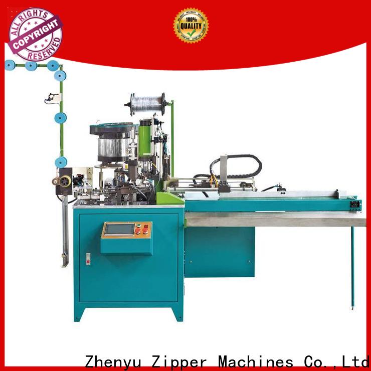 Best invisible zipper slider mounting machine company for apparel industry