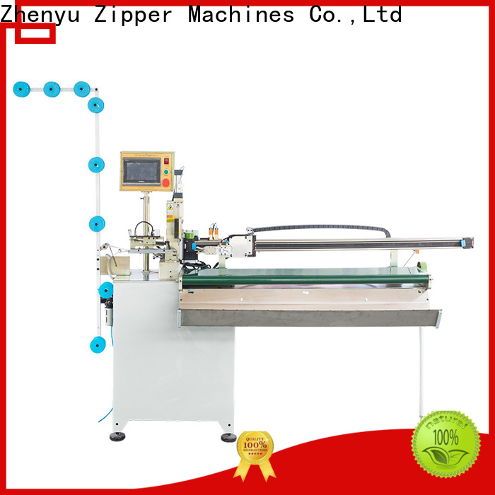 ZYZM metal zipper open end cutting machine Suppliers for zipper production
