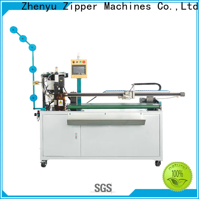 ZYZM zipper slider mounting and cutting machine Supply for luggage bag zipper production