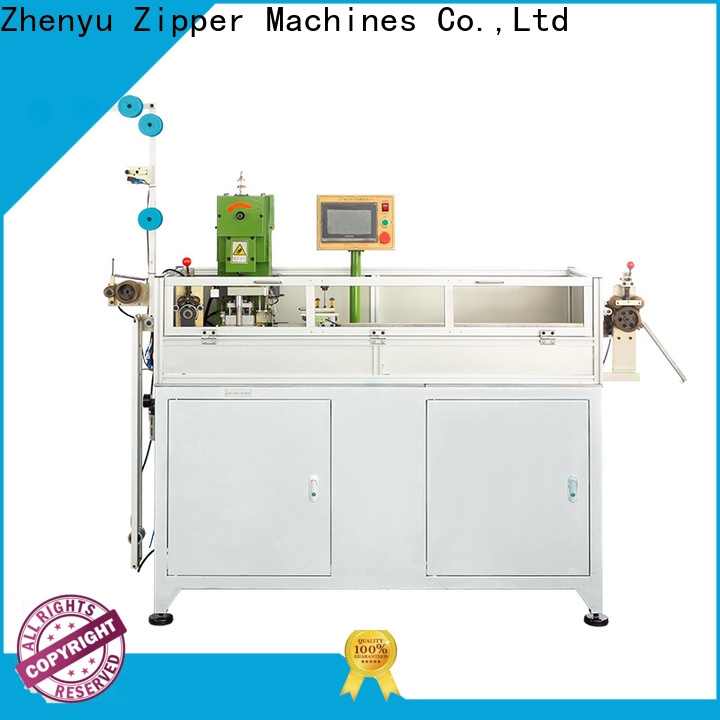 ZYZM zipper gapping machine factory for zipper production
