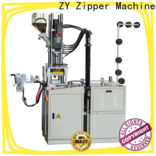 ZYZM plastic injection machine company for molded zipper production