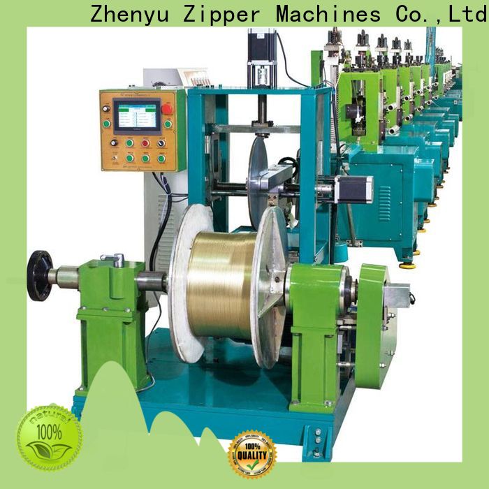 Wholesale zipper making machines for business for apparel industry