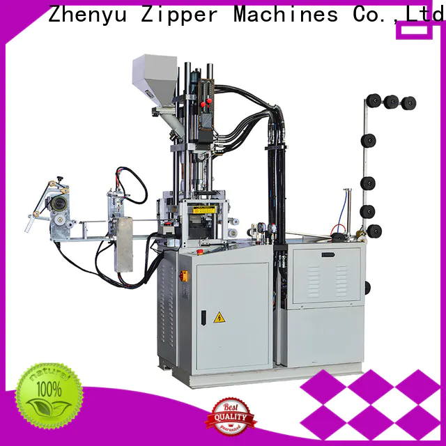 ZYZM small plastic injection machine company for molded zipper production
