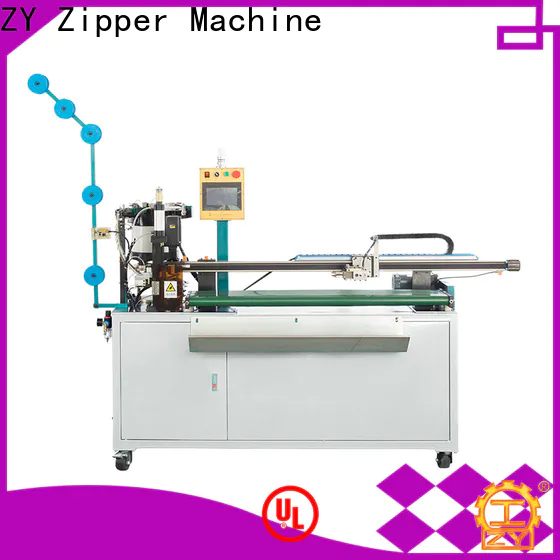 ZYZM zipper slider mounting and cutting machine manufacturers for luggage bag zipper production