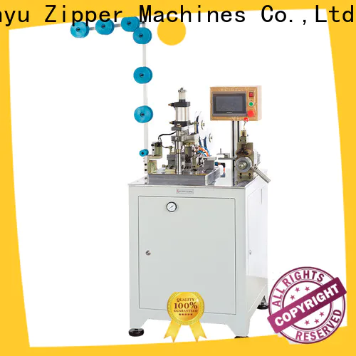 Custom nylon film welding zipper machine factory bulk buy for zipper production
