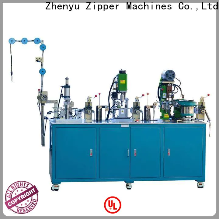 Custom zipper box and pin machine Suppliers for apparel industry