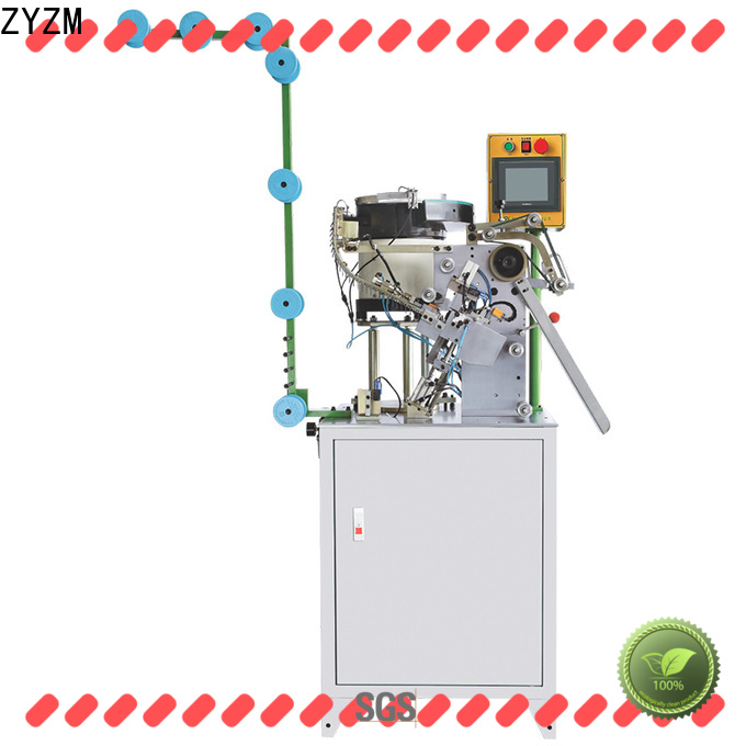 ZYZM china metal slider mounting top stop machine for business for zipper manufacturer