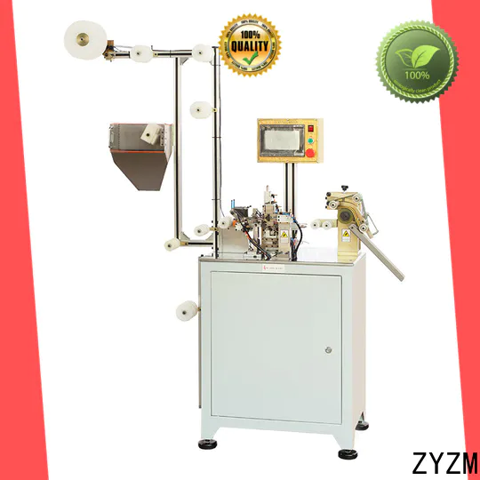 ZYZM Custom molded zipper machine Suppliers for zipper setting