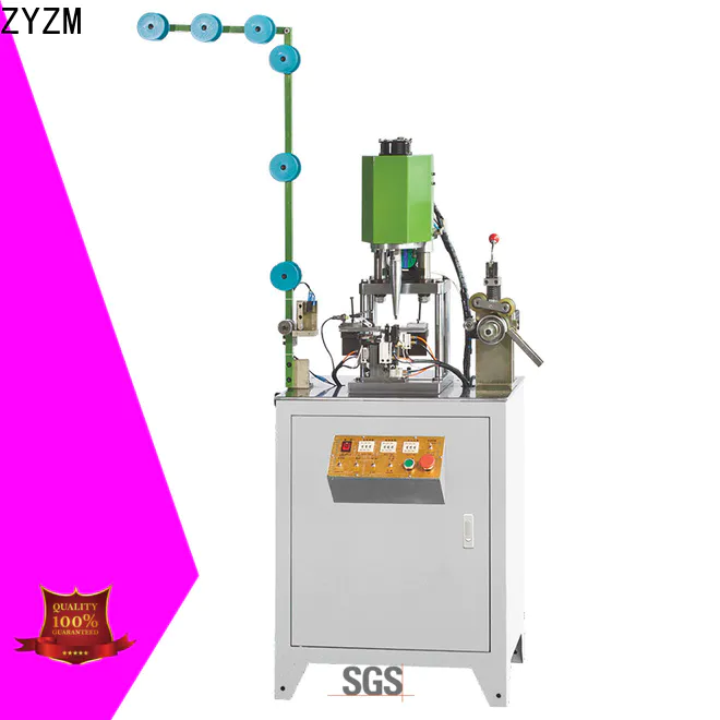 ZYZM zipper bottom stop machine factory for zipper production