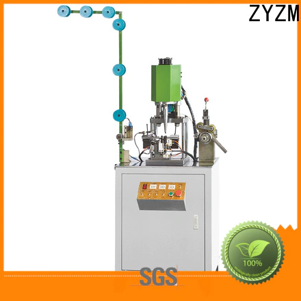 Latest metal zipper bottom stop machine suppliers company for zipper production
