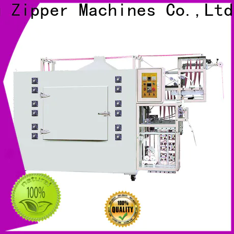 Custom china zipper machine Supply for apparel industry