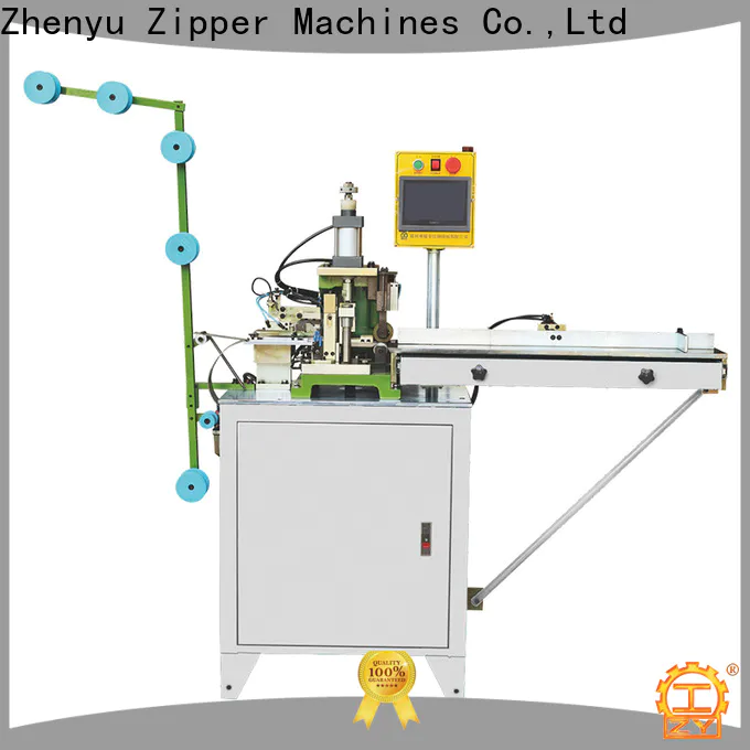 ZYZM metal zipper open end cutting machine Suppliers for zipper manufacturer