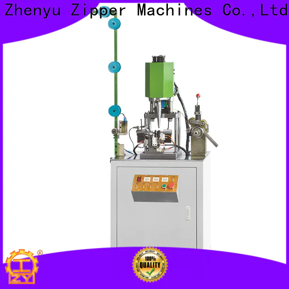 ZYZM metal H bottom stop machine Supply for zipper manufacturer