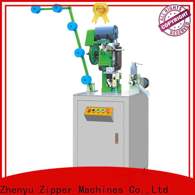 Custom zipper bottom machine factory for zipper manufacturer