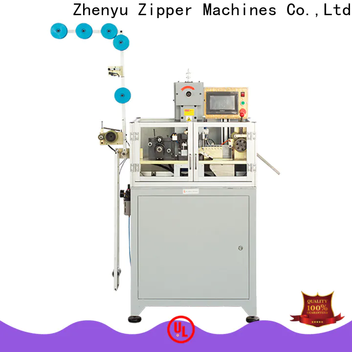ZYZM nylon zipper teeth cleaning machine company for zipper production