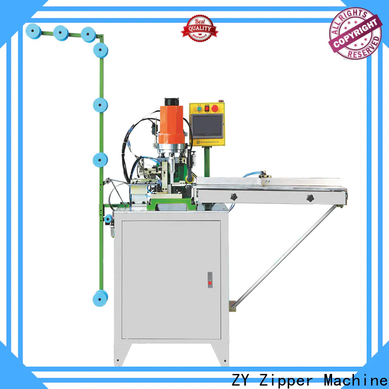 ZYZM automatic plastic zipper cutting machine manufacturers for apparel industry