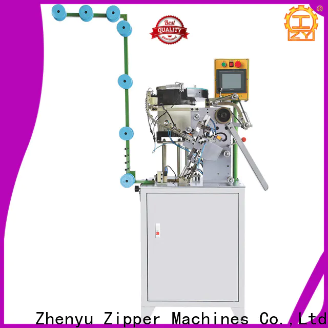 Top invisible zipper slider mounting machine manufacturers for zipper manufacturer