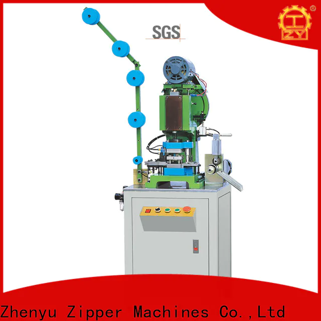 ZYZM plastic hole punching machine factory for zipper production