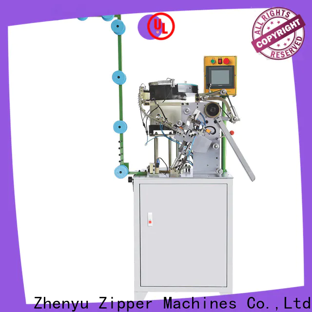 ZYZM china fancy slider mounting machine factory for zipper production